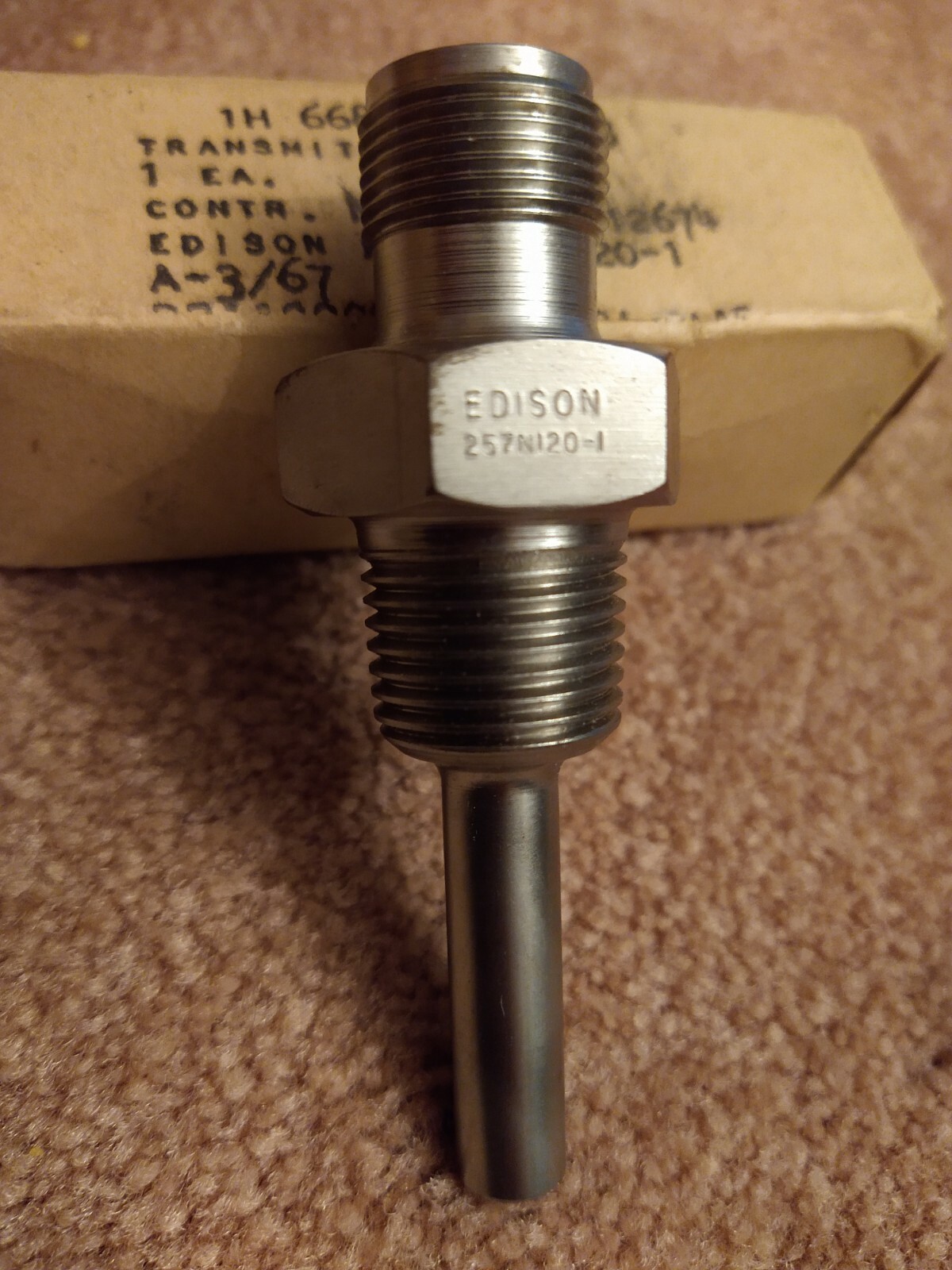 Edison Temperature Probe Transmitter P/N: 257N120-1