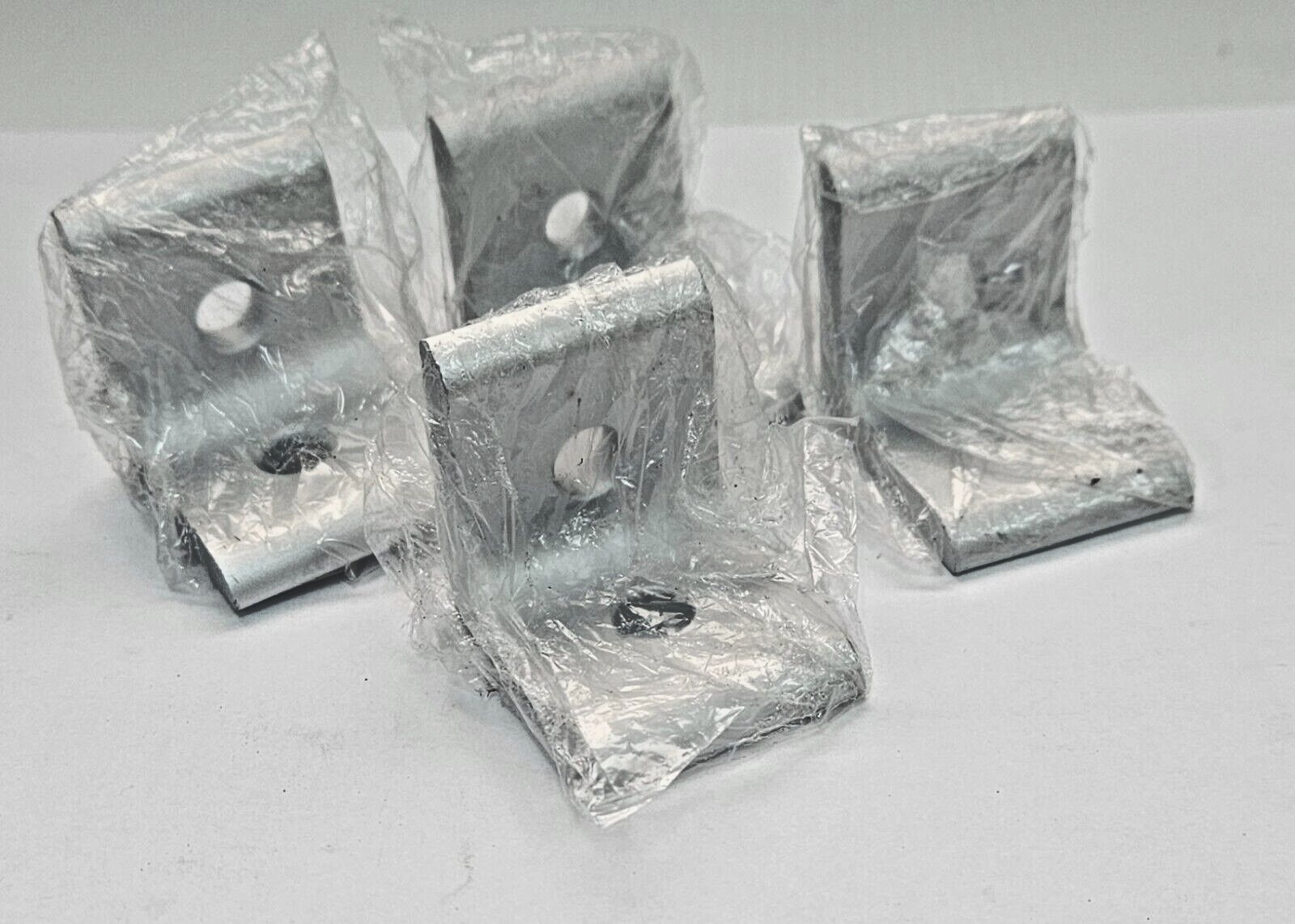 P/N- 4302 Equivalent 80/20 Inc. Aluminum 2-Hole Inside Corner Bracket- 15 Series