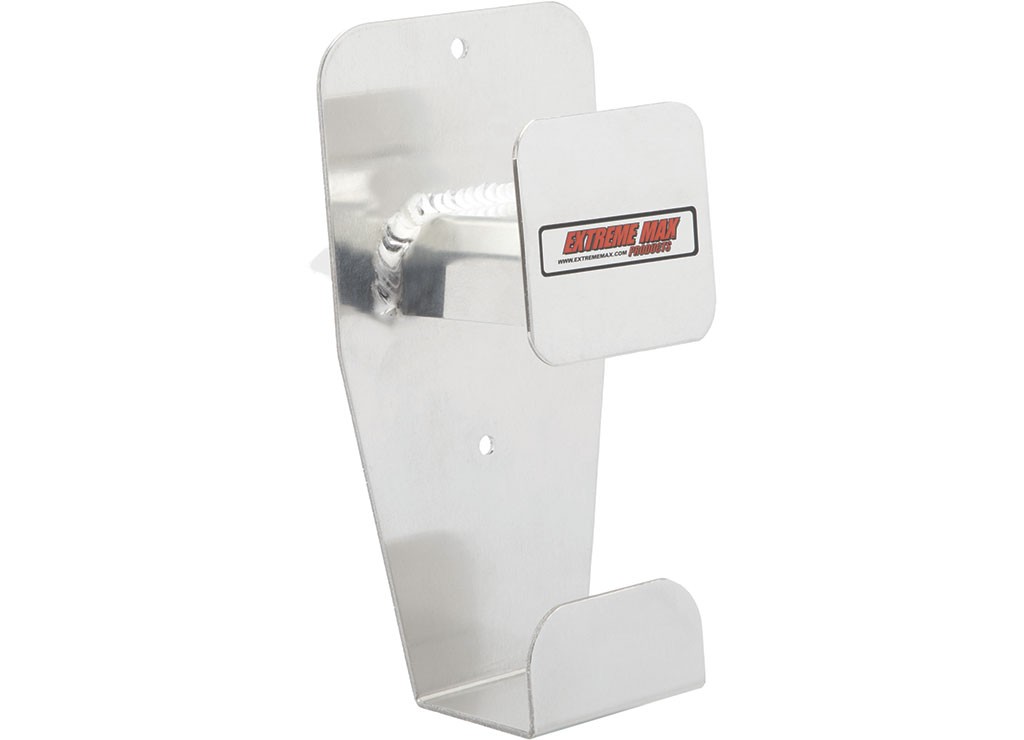 Extreme Max 5001.6288 Aluminum Double Utility Hook For Trailer Garage Silver