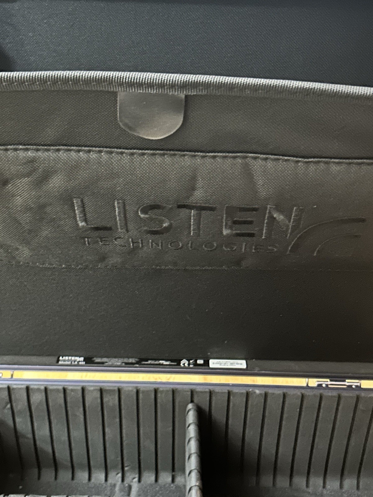 Listen Technologies LA-481 ListenTALK Docking Case 16LKR-11 LISTENTALK RECEIVER