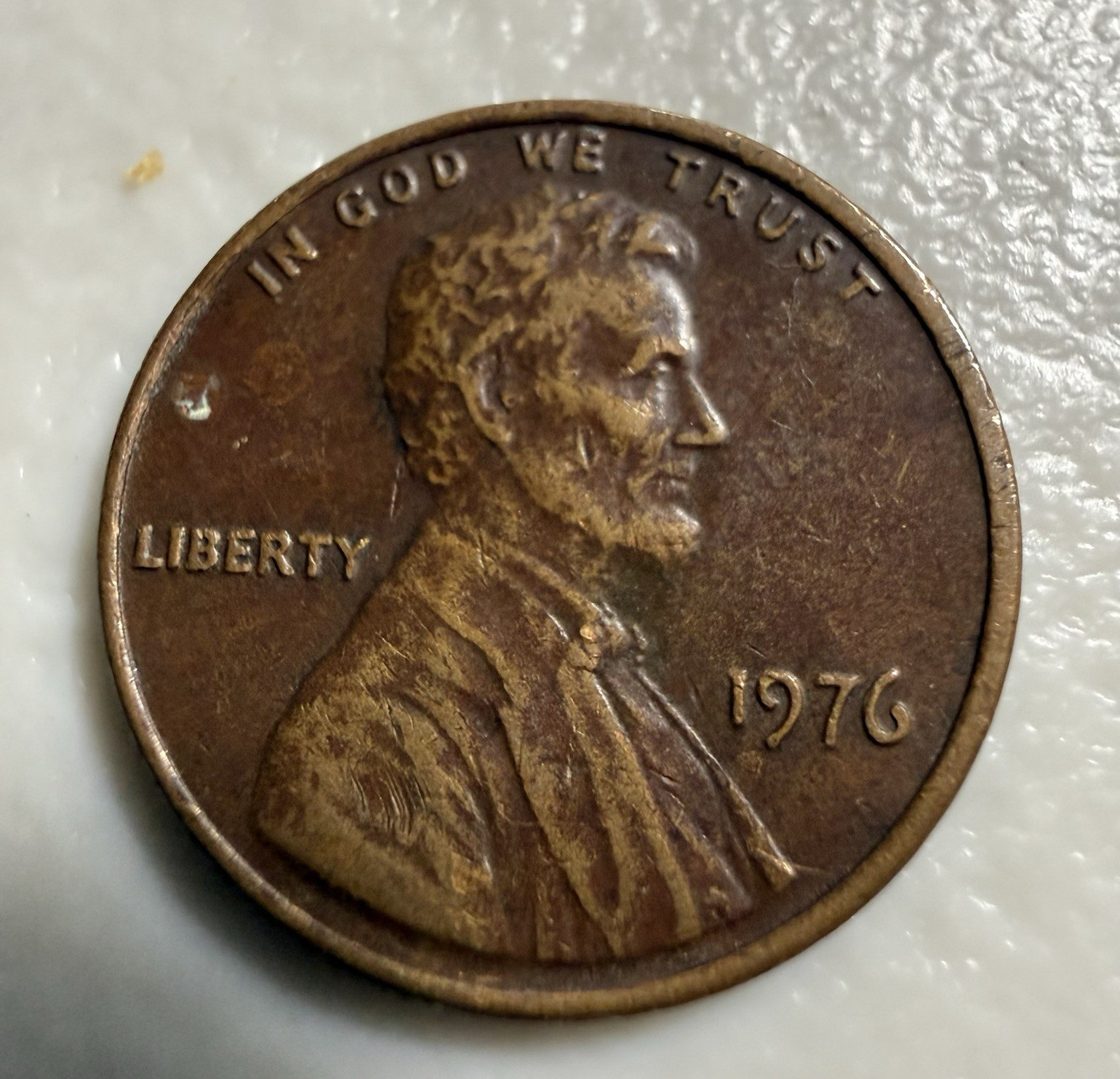 1976 Lincoln Memorial Small Cent KM#201 Philadelphia Business Strike Copper BN