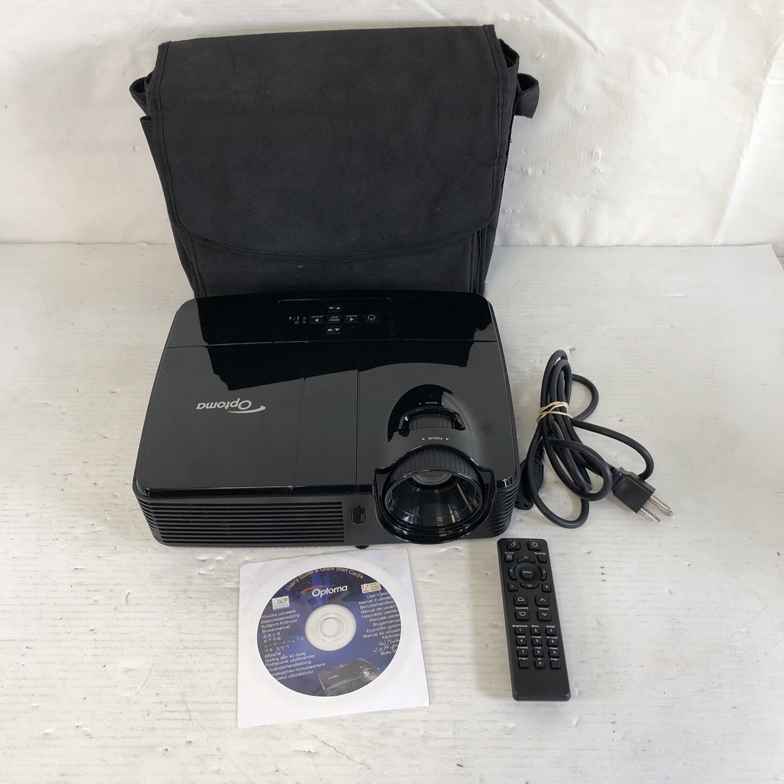 Optoma DX 550 Projector DLP with remote