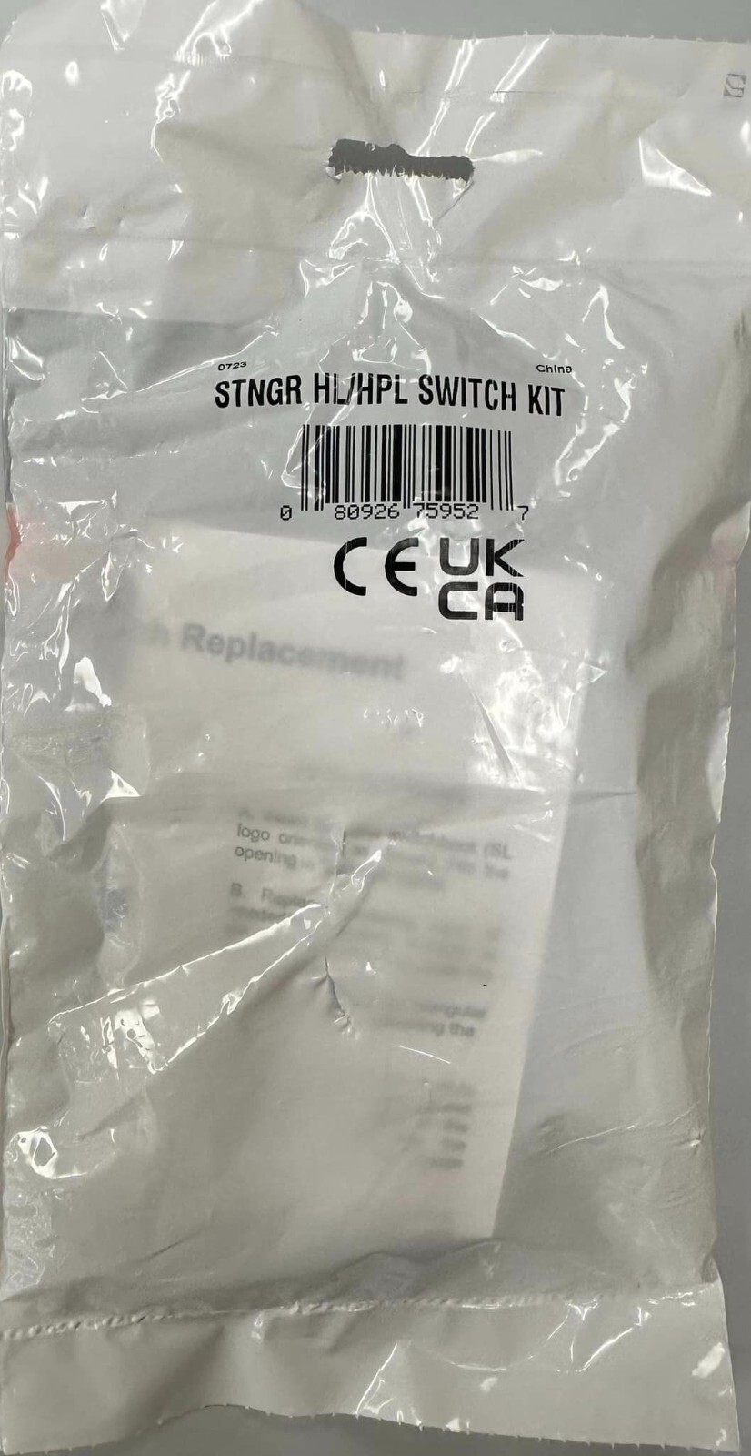 Streamlight 75952 Replacement Stinger C4 LED HL/HPL Switch Kit