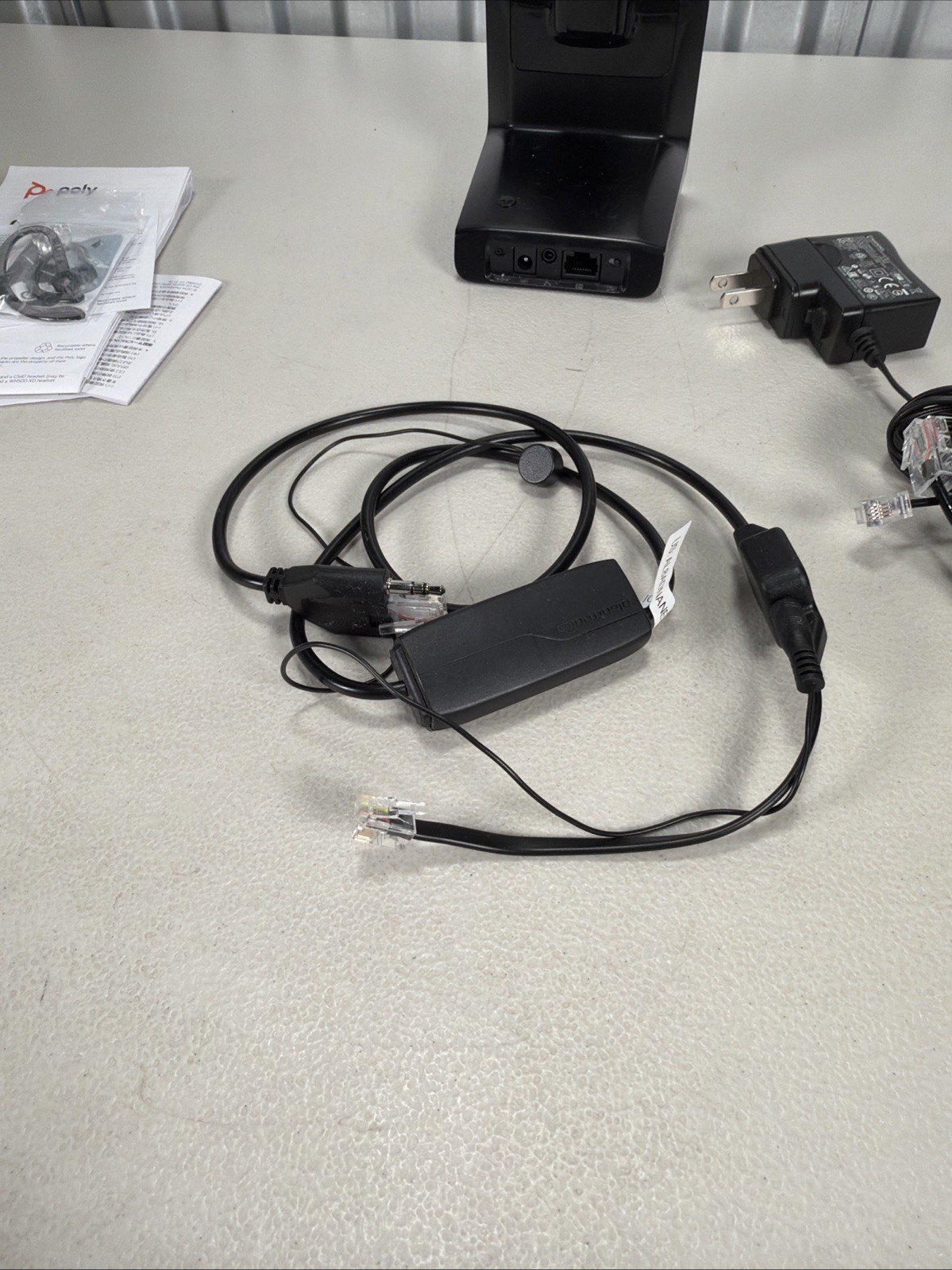 PLANTRONICS Poly CS540 Wireless DECT Headset - Black
