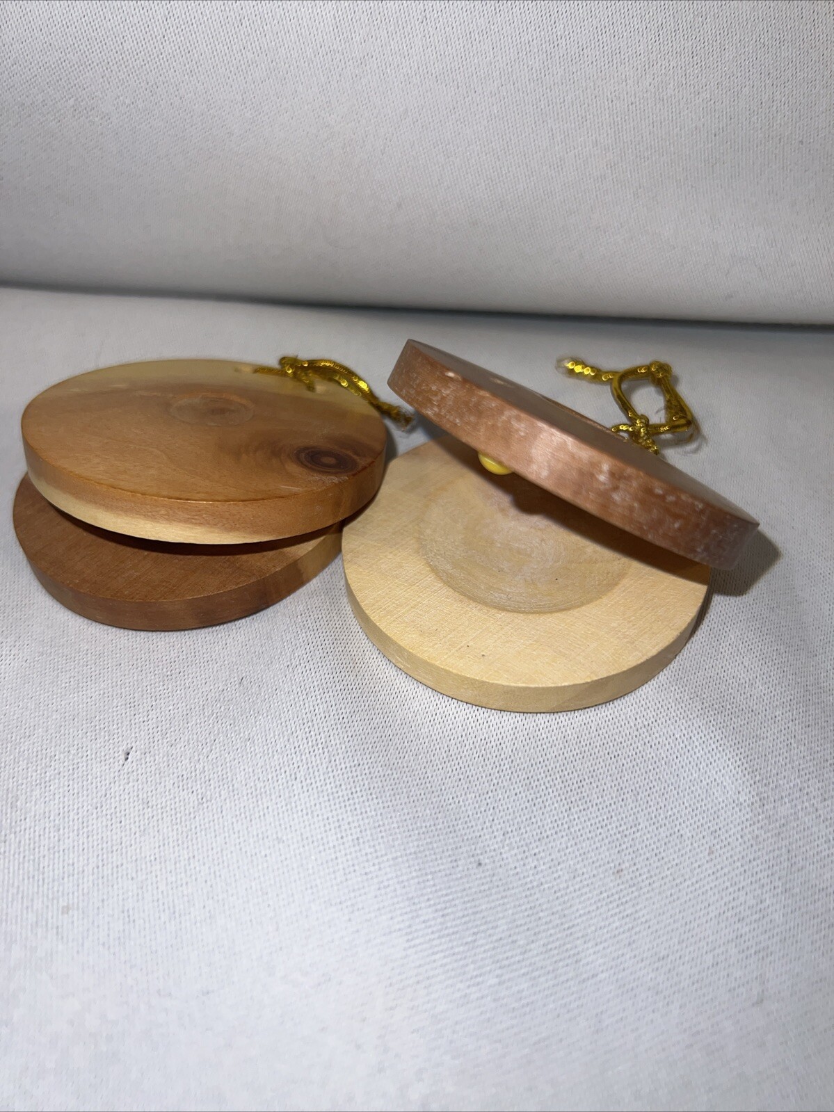 Wooden Castanet Percussion Instrument Hand Finger Castanets Party Favors Toys