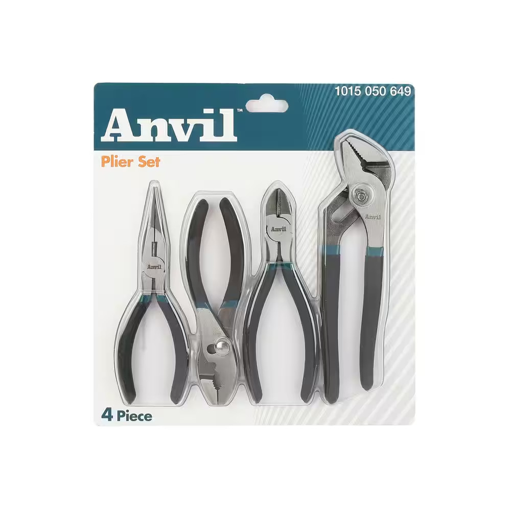 4-Piece Plier Set