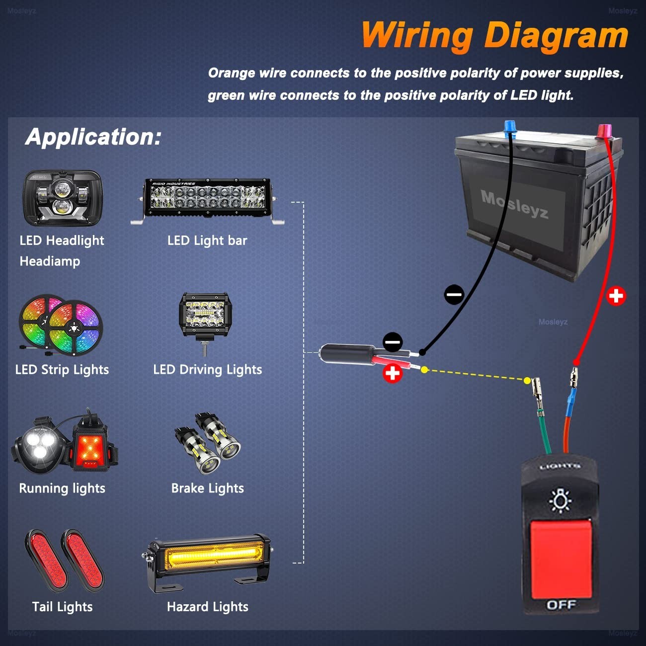 Red Handlebar Push Button Switch - Universal Fit for Motorcycles and Scooters