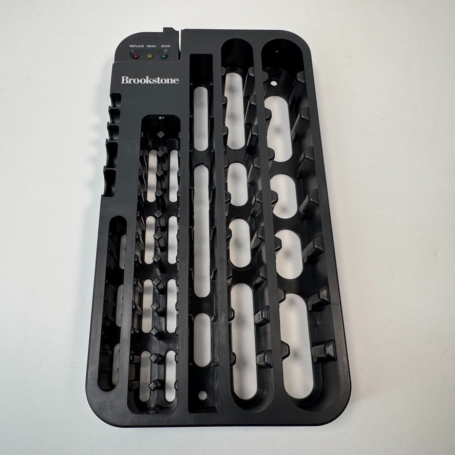 Brookstone Battery Organizer and Tester (SMBKN-38582)