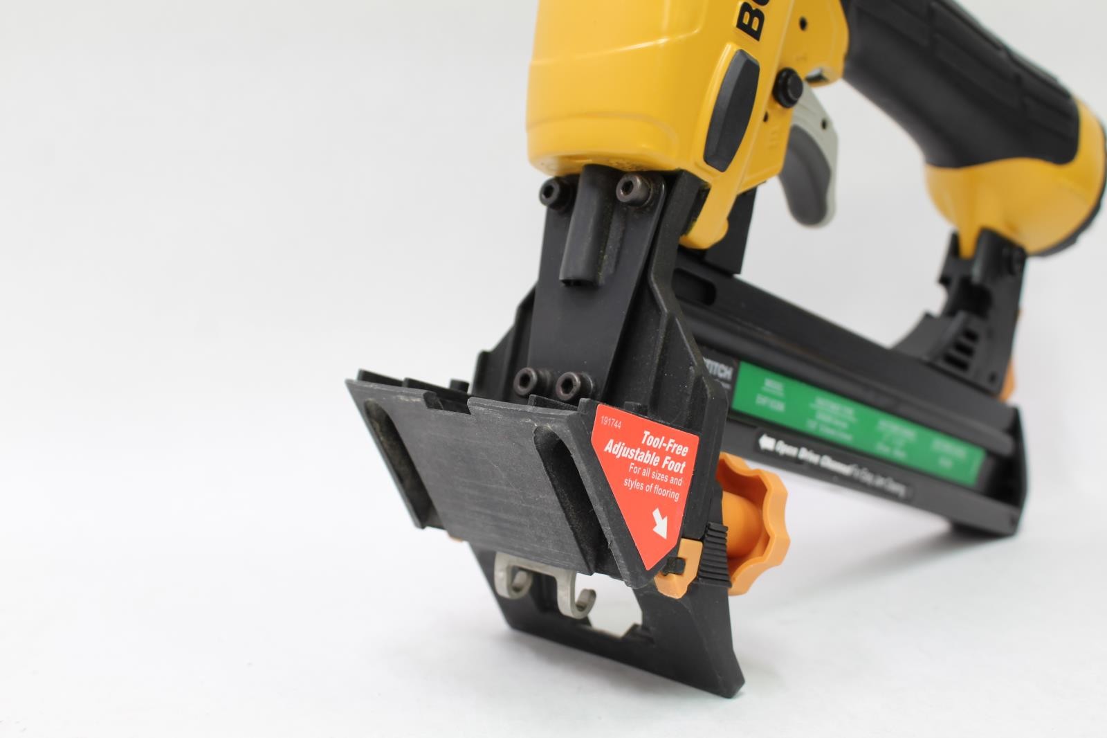 Bostitch EHF1838K 18 Gauge Flooring Stapler, 1"-1-1/2" Fasteners