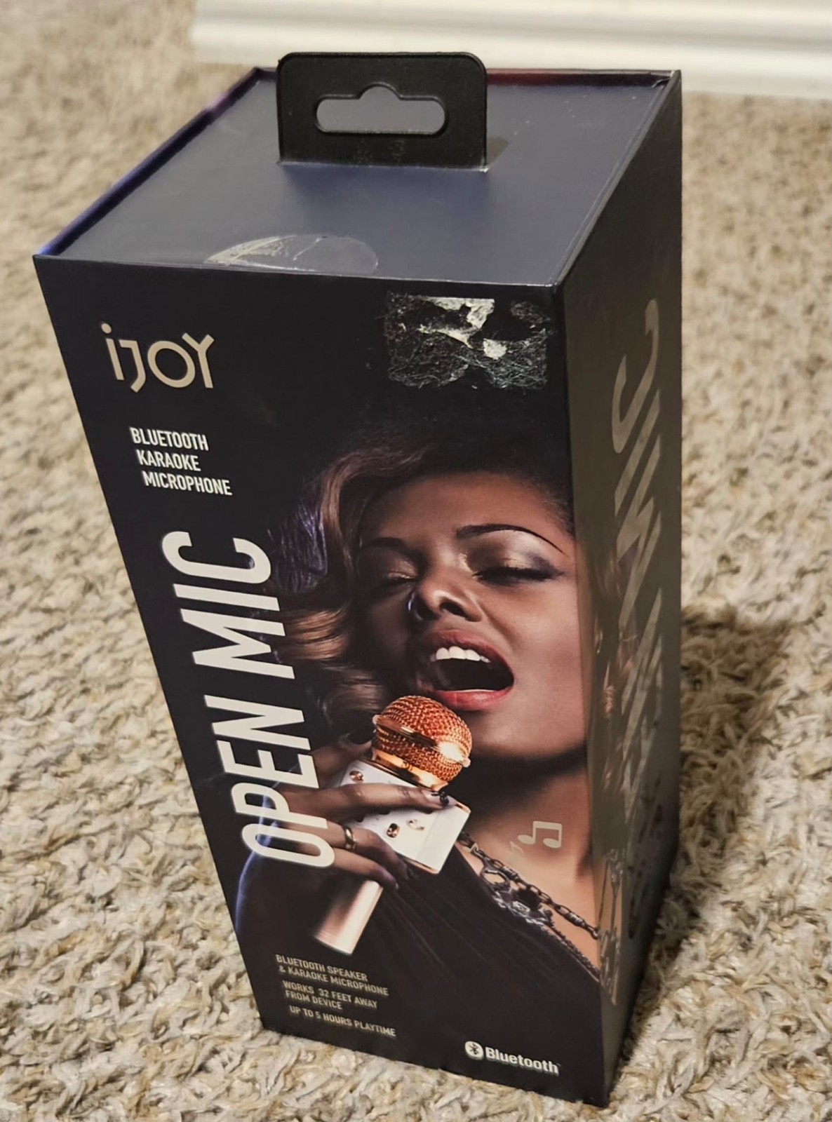ION Audio Open Mic Bluetooth Karaoke Microphone & Speaker Portable Wireless Part
