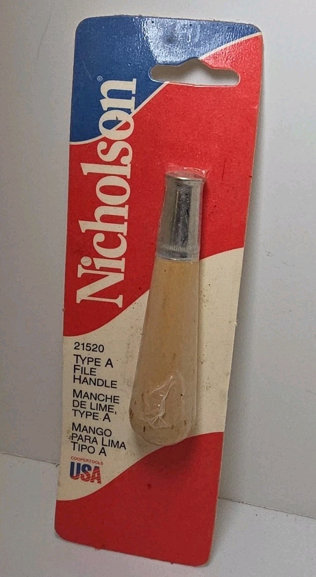 Nicholson Tools USA 21520 Type a File Handle Nos Cooper Tools
