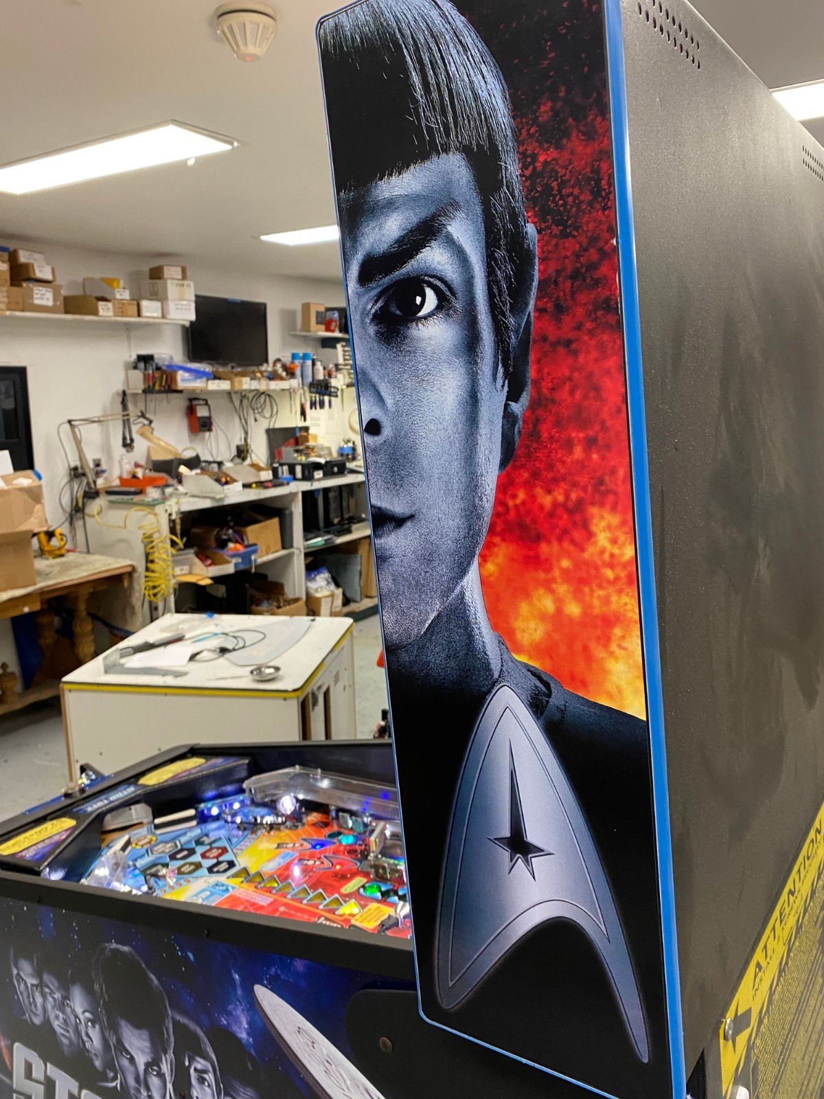Stern Star Trek Pinball Machine Pro