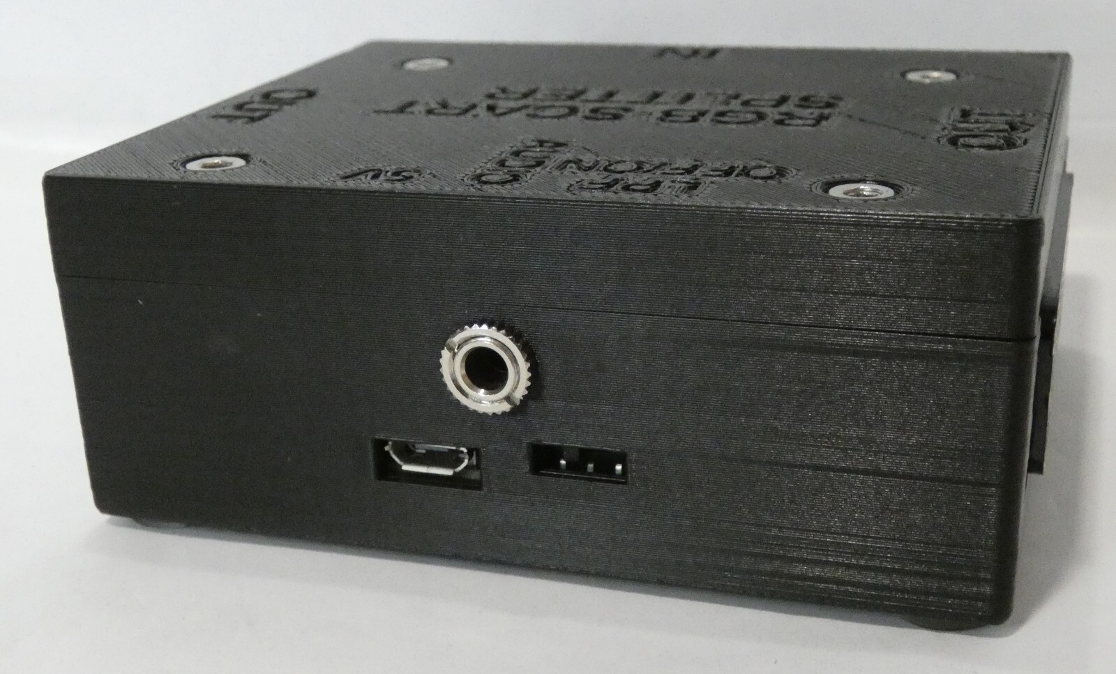 RGB SCART Splitter 1 input 2 output aktiv power Verteiler Distribution Amplifier