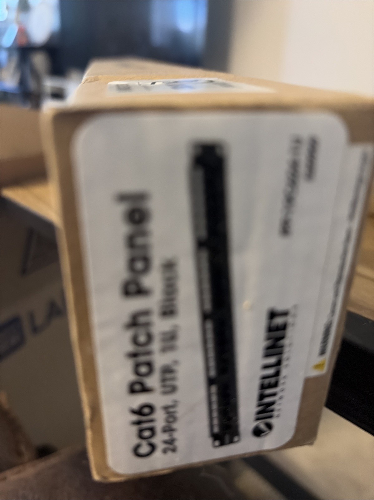 Intellinet24 Port Iu Panel New For Cat 6