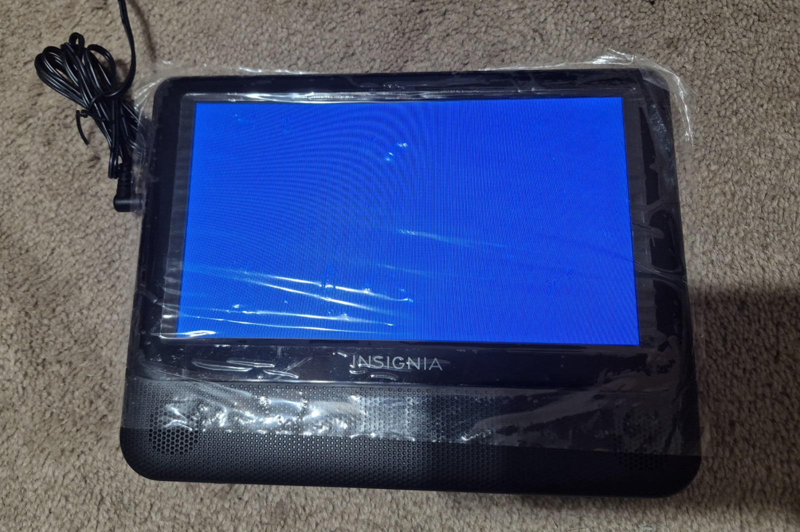 Insignia 9" Screen Used. NOT Blue Ray Or Player JUST SCREEN Read Description