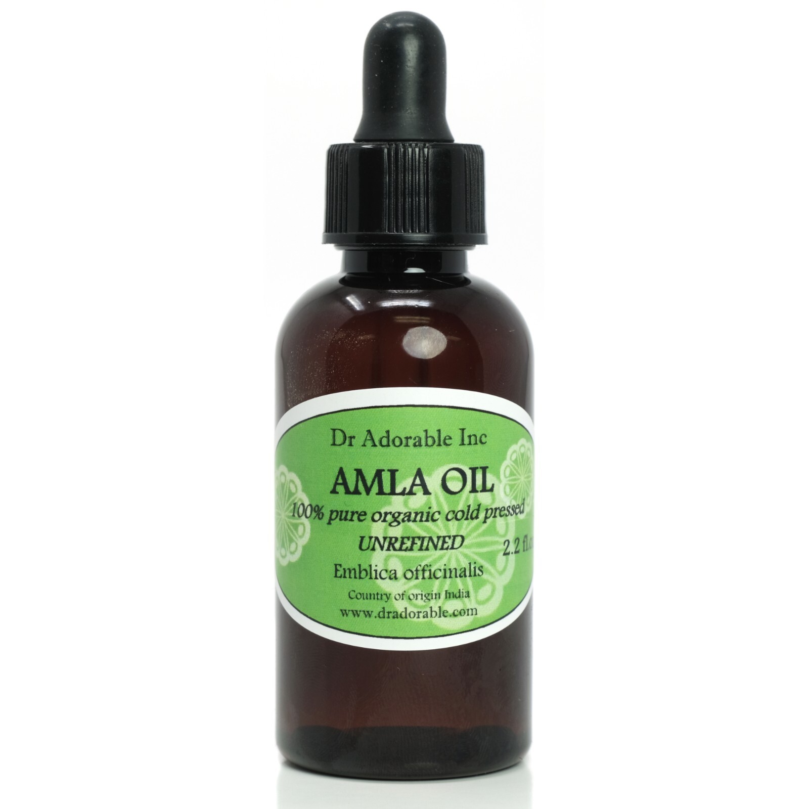 2 OZ AMLA OIL Unrefined Virgin Indian Gooseberry for Hair Growth Skin Anti Aging