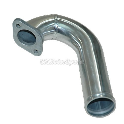 CXRacing 2" Aluminum Turbo J Pipe For 89-99 Eclipse Talon 1G 2G TD05 16G 20G