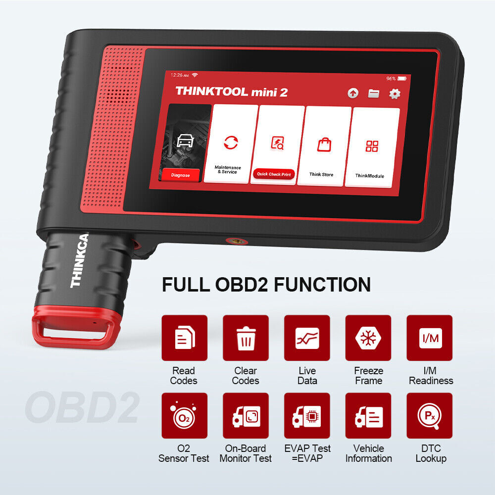 Thinktool Mini2 All System Car Diagnostic Tool BiDirectional OBD2 Scanner CAN-FD