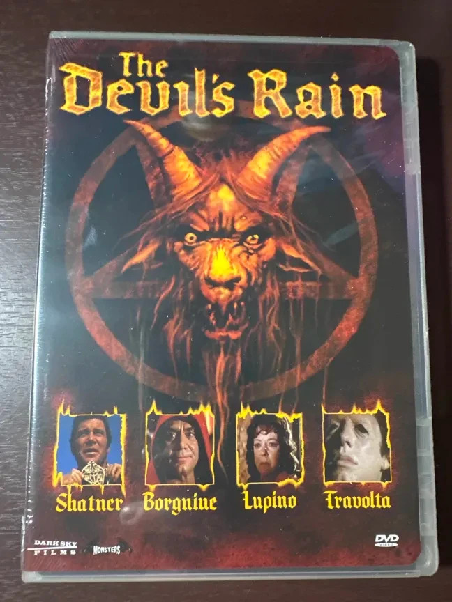 The Devil's Rain DVD Shatner Borgnine Travolta 2006 Cult Horror NEW SEAL CUT UPC