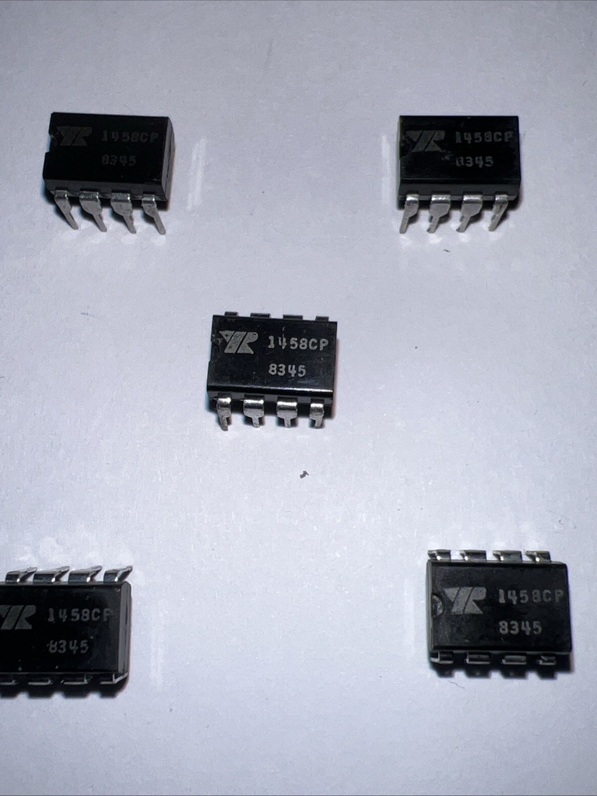 EXAR 1458CP is a general-purpose, monolithic dual operational amplifier Lot of 5