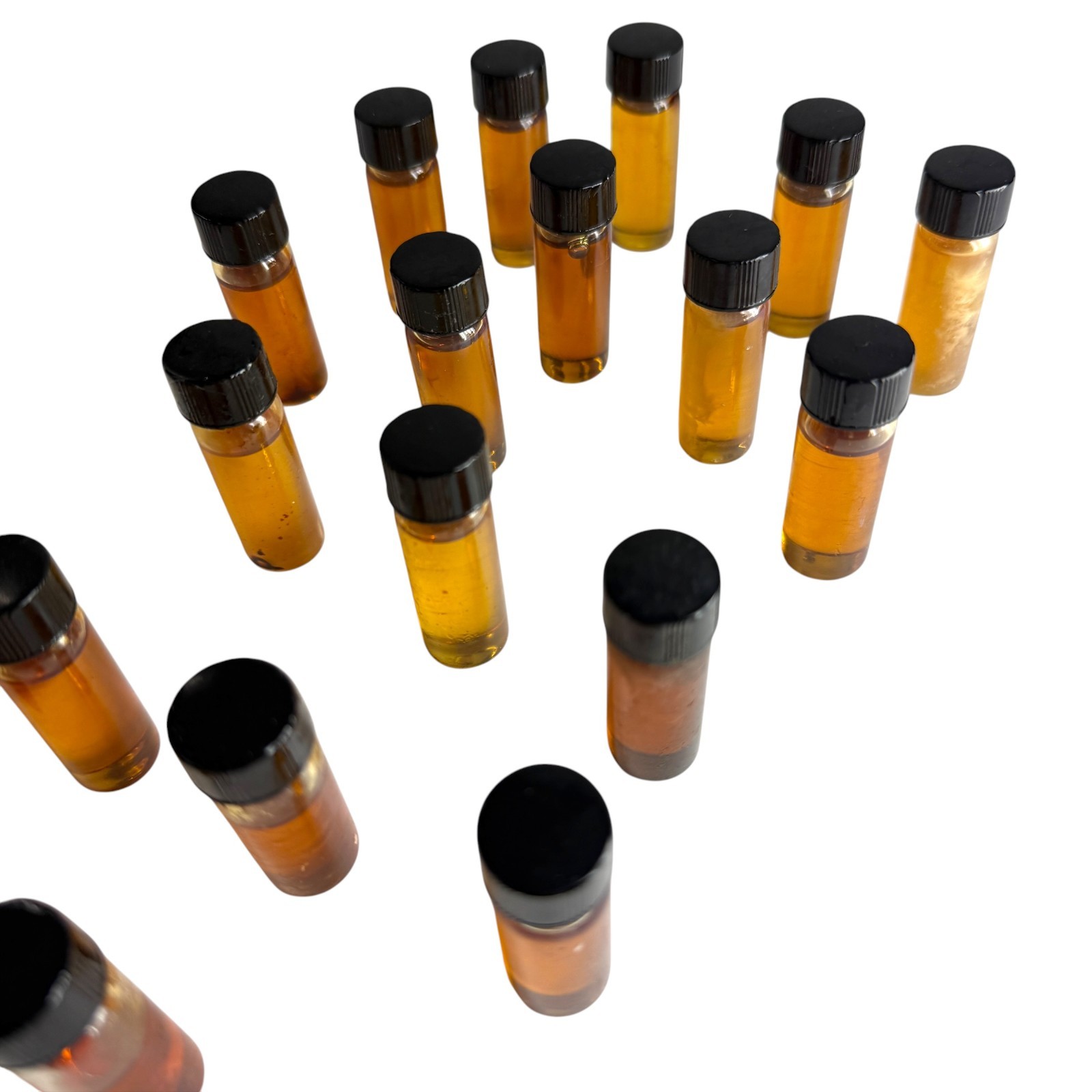 20 Pcs Lab Industrial Precision Test Vials / Fluids P100159