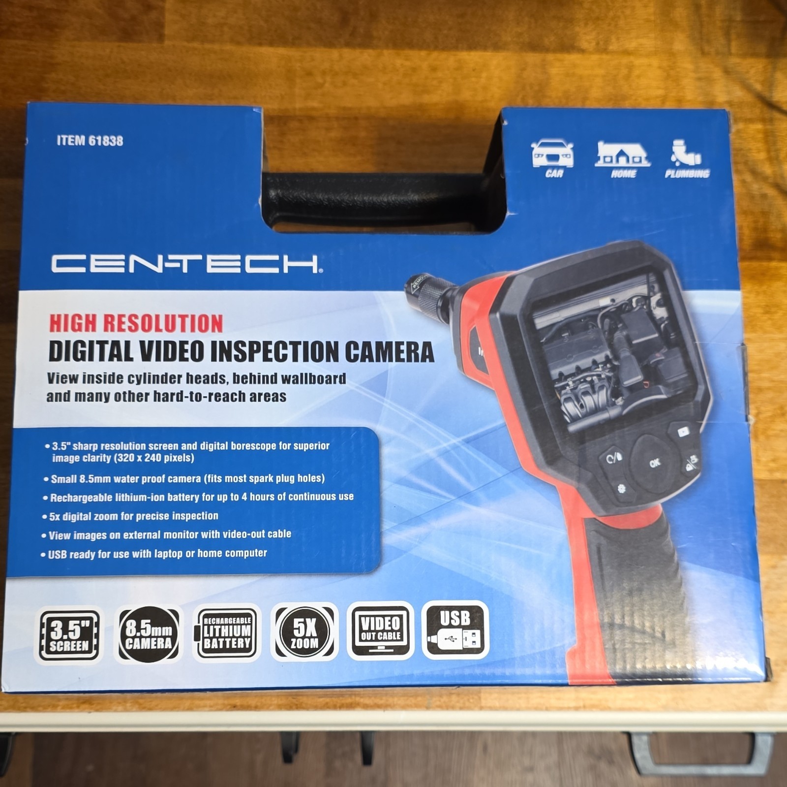 CEN-TECH Digital Inspection Camera  61839