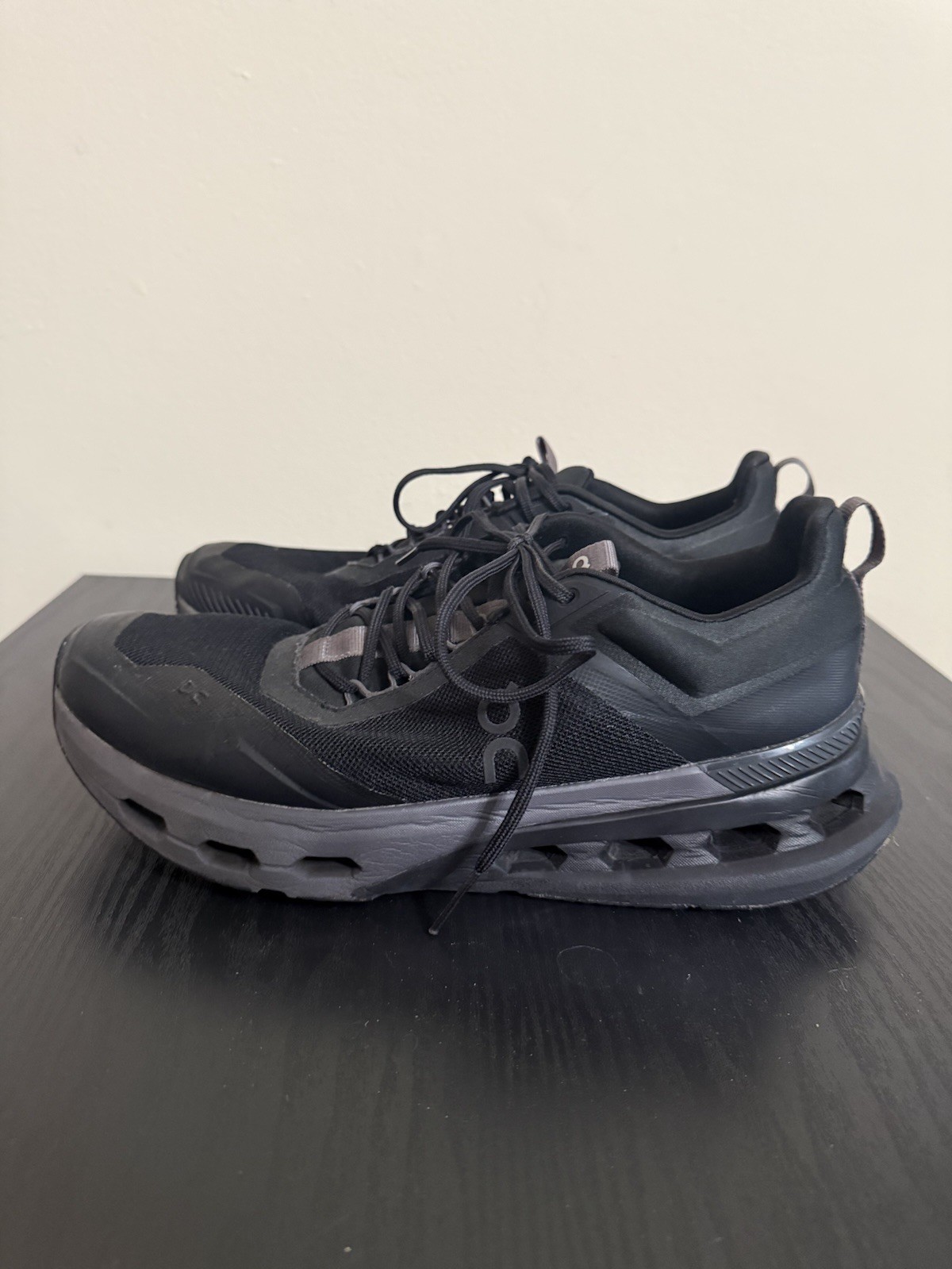 On Cloudnova X Running Shoes Black Eclipse Men Size 9.5