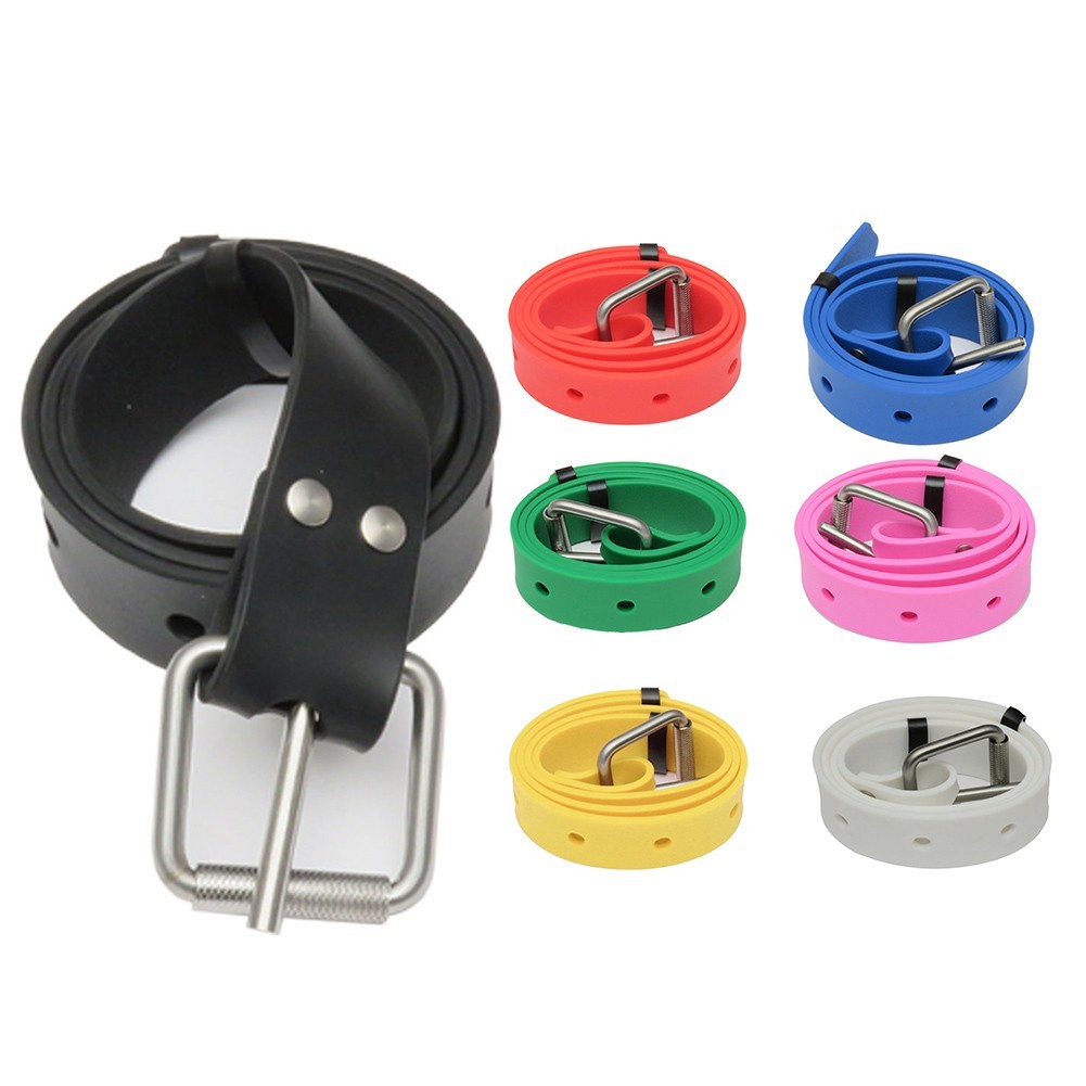 Diving Weight Belt with Adjustable Silicone for Snorkeling and For Scuba