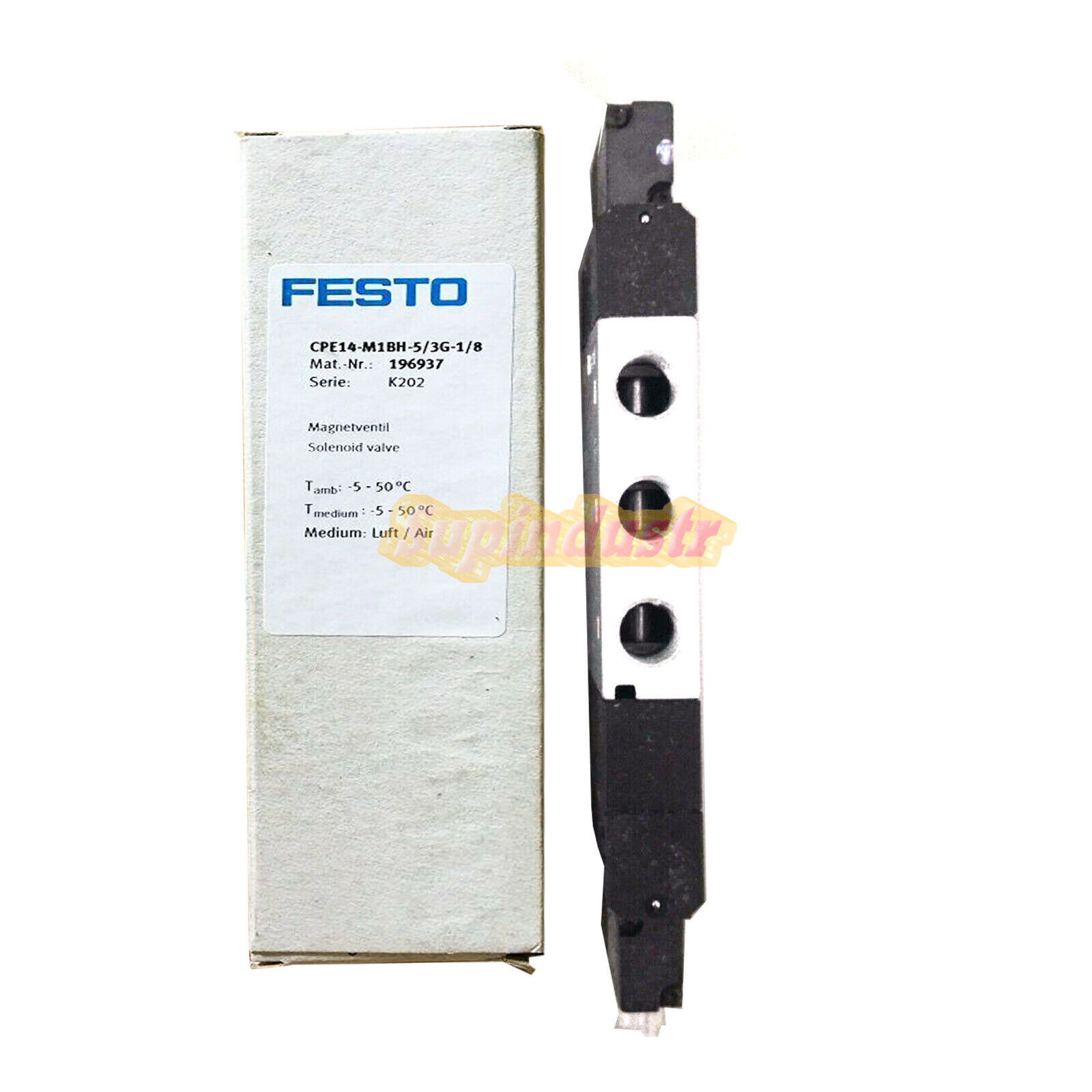 .1Pcs New In Box FESTO CPE14-M1BH-5 / 3G-1/8 196937 Solenoid Valve