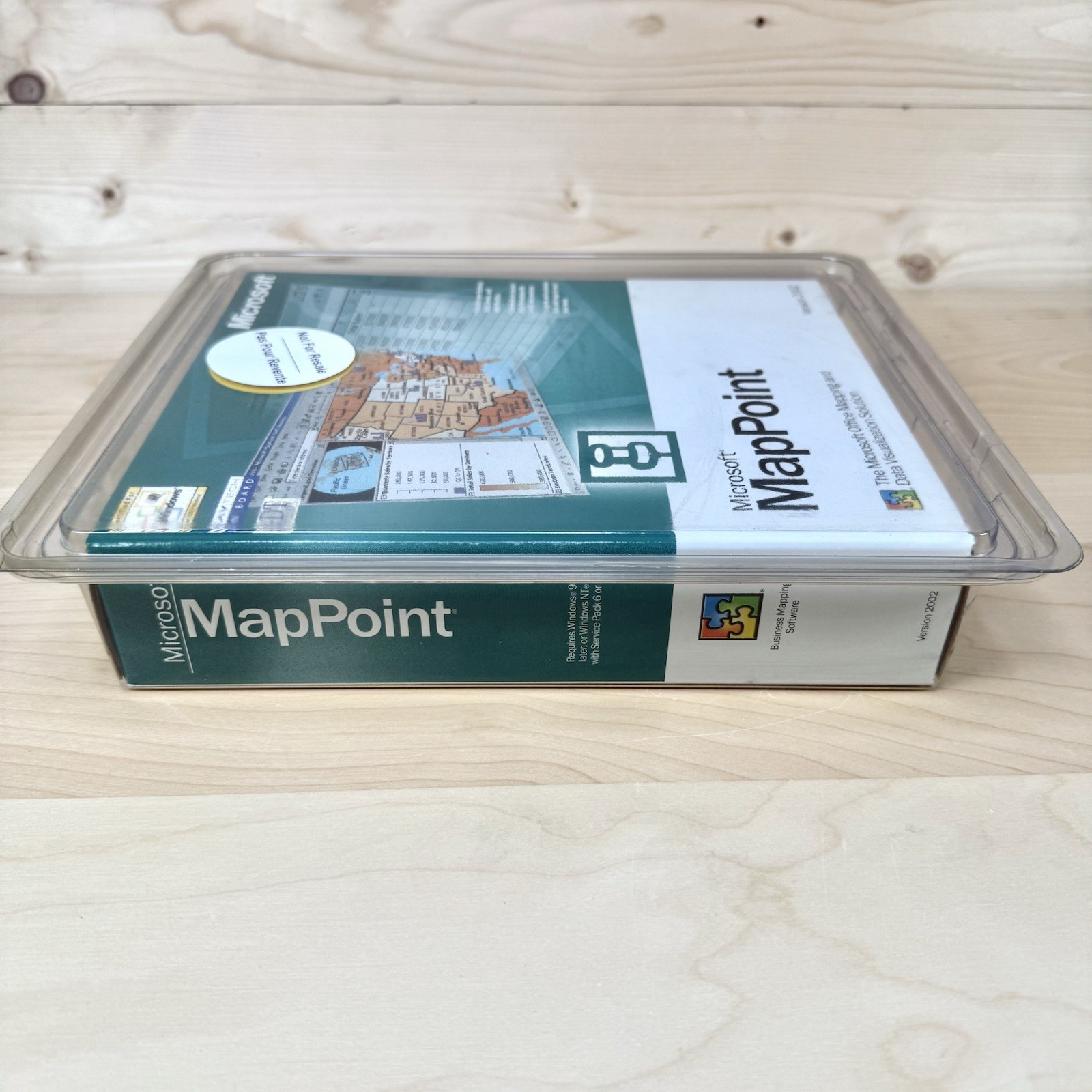 Microsoft MapPoint Version 2002 New Unopened Mapping & Data