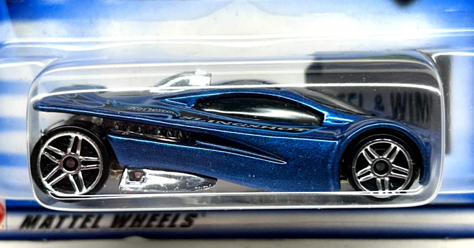 Hot Wheels 2002 First Editions SLING SHOT (Blue) #050