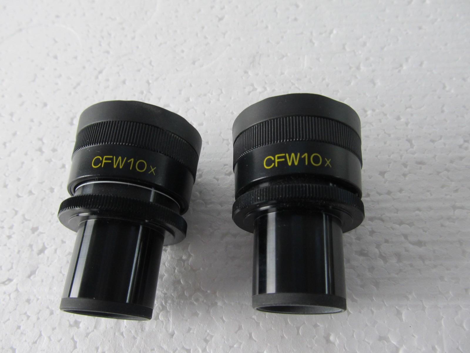 Pair of Nikon CFW10X Microscope Eyepieces CFW 10x