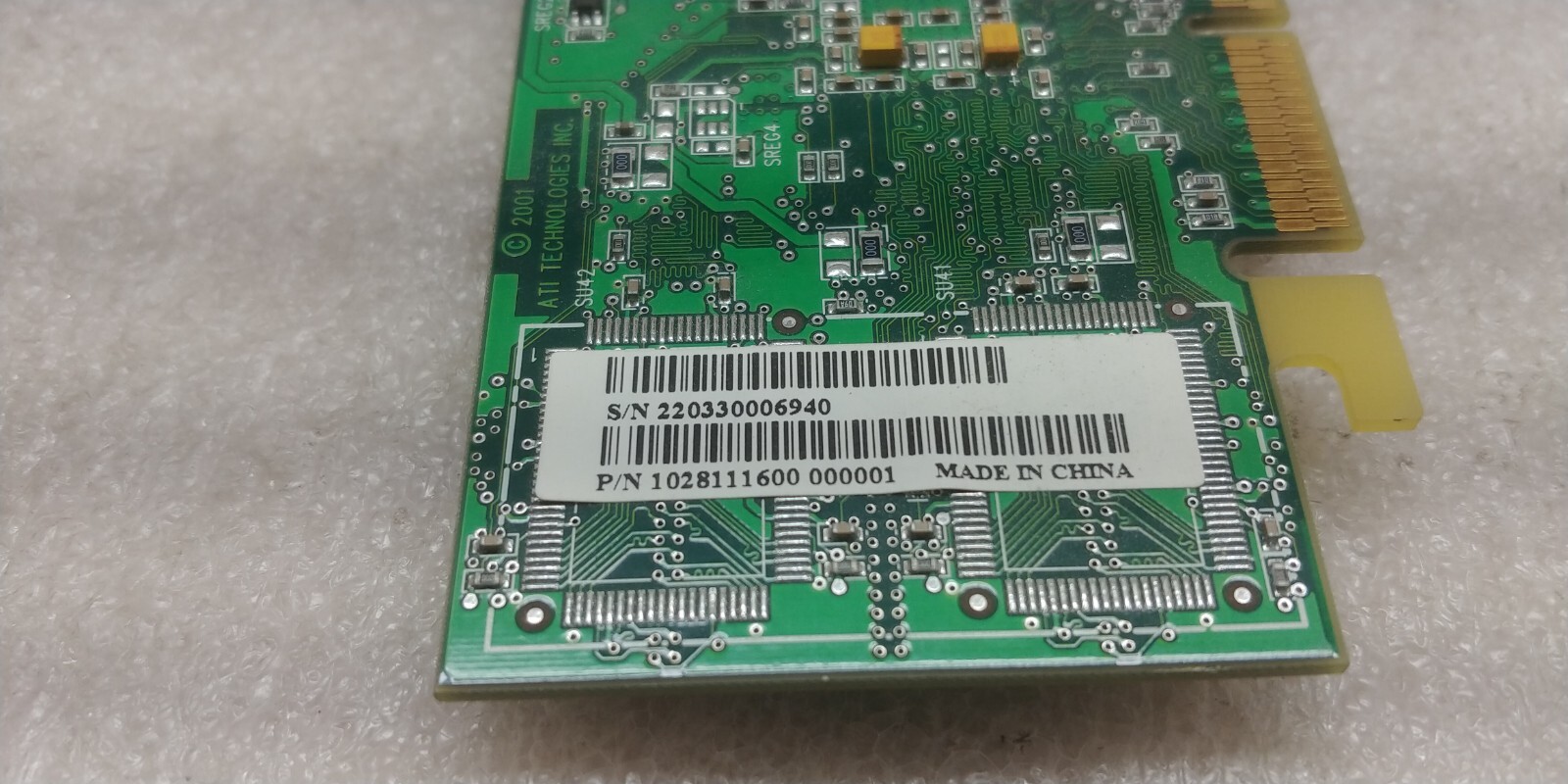 ATI N625 (PN 109-81100-02) AGP Video Graphics Card GREAT CONDITION FREE SHIPPING