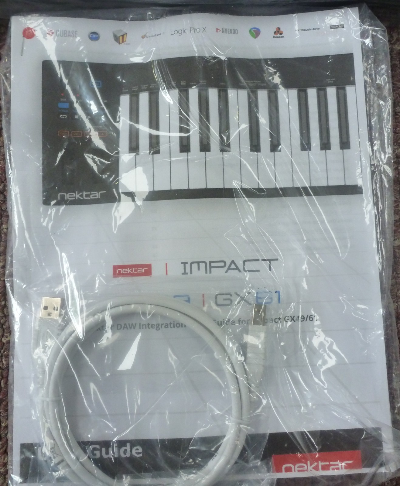 Nektar Impact GX61 MIDI Controller Keyboard NEW IN BOX