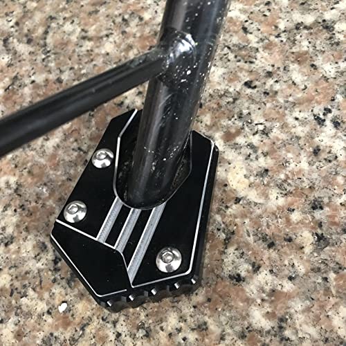 Kickstand Pad Side Stand Foot Extension Enlarger Plate Support for CBR650R Gray