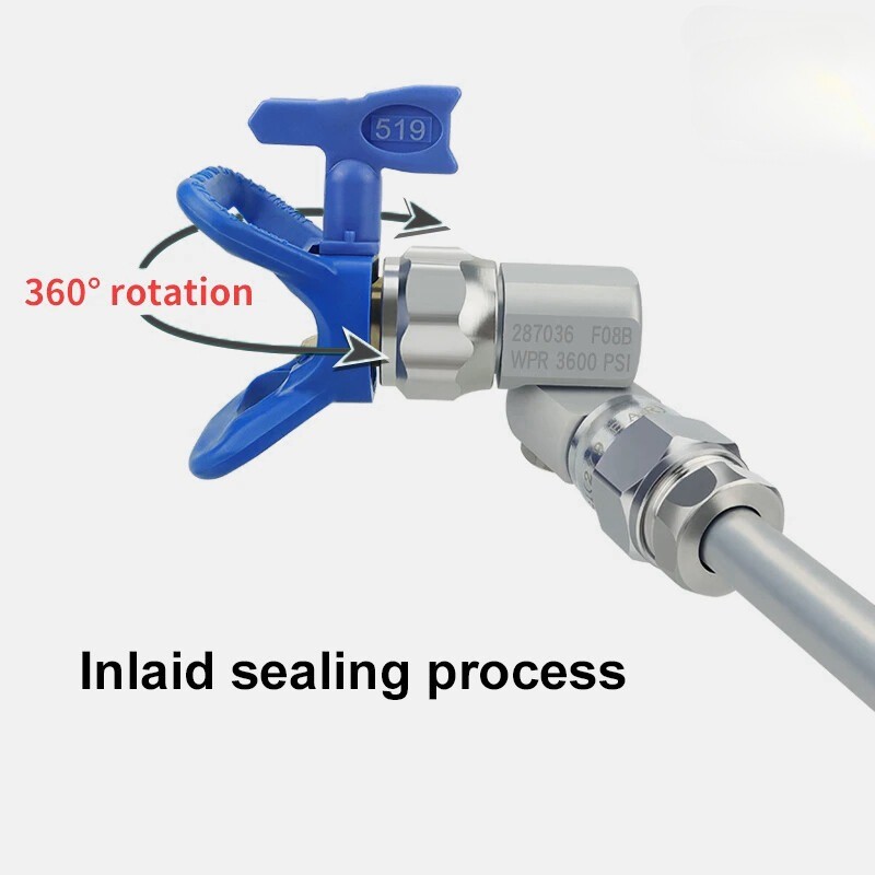 Clean shot Valve 287036 Airless Spray With Tip Shut-off Value Adapter Joint