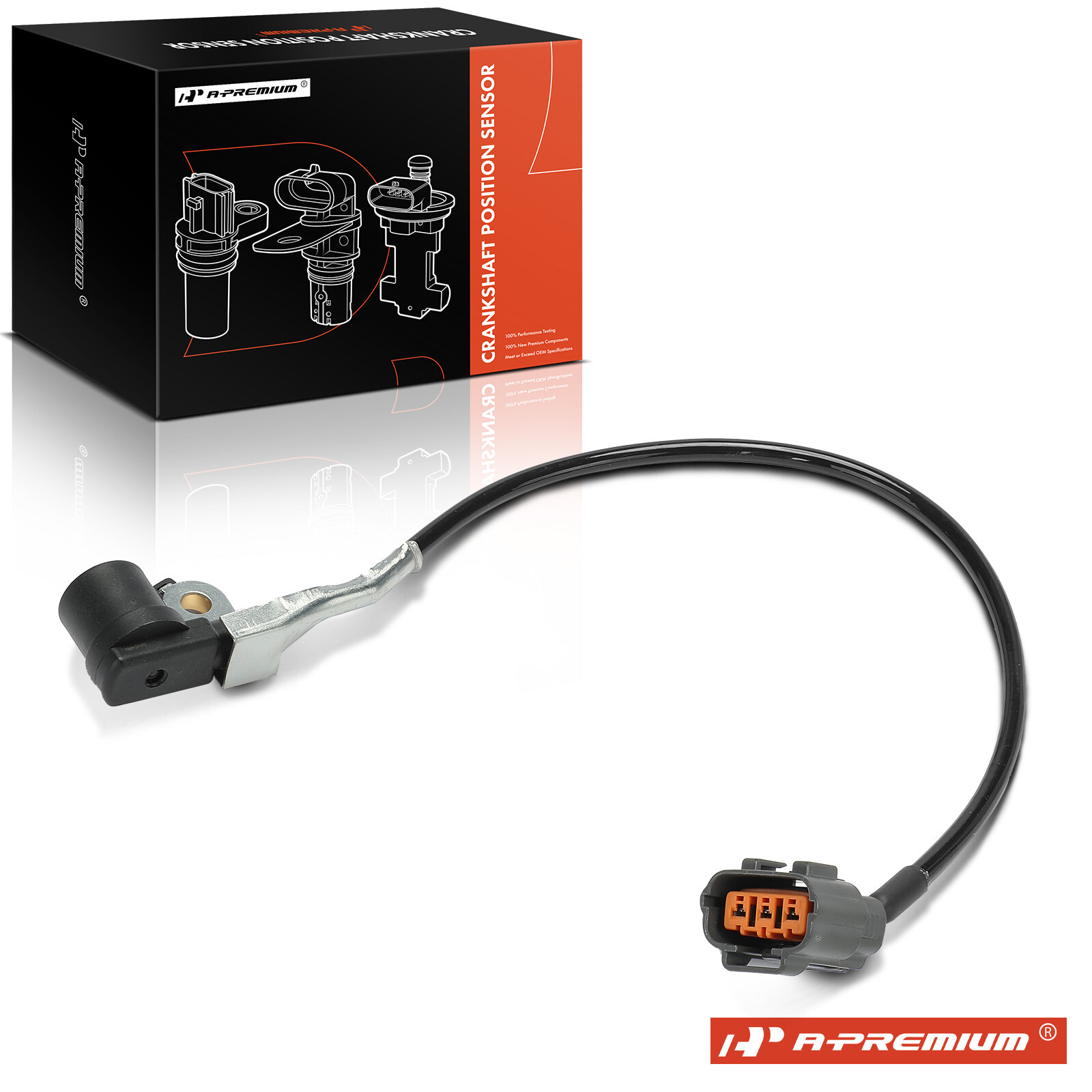 Crankshaft Position Sensor for Mazda Protege 1999 2000 2001 2002 2003 DOHC 1.6L