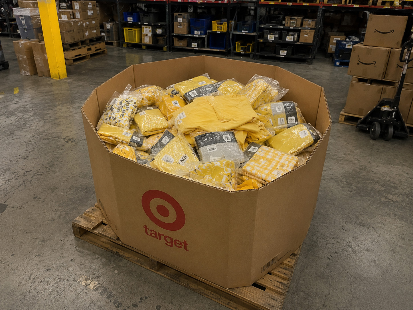 Amazon Return Consumer Goods Ready for Online Sales