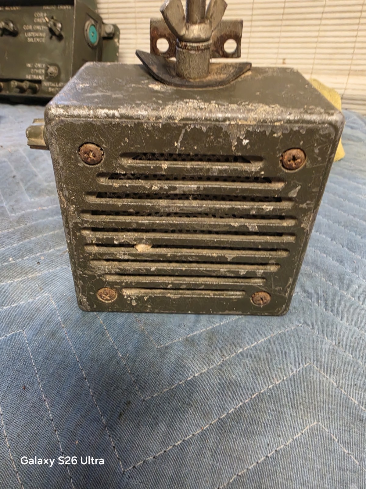 Ls-166/U Military Loudspeaker Untested NSN Number 5965-00-243-6420