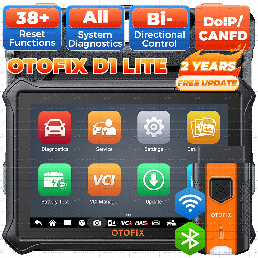 2025 OTOFIX D1 Lite Car Bidirectional Scanner Full System Diagnostic Coding Tool