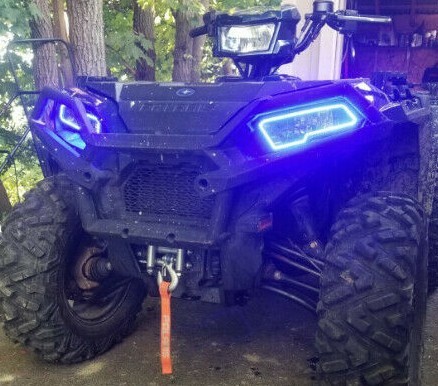 Halo Rings for headlights Led Sportsman Polaris  2017 2018 2019 2020 850 1000