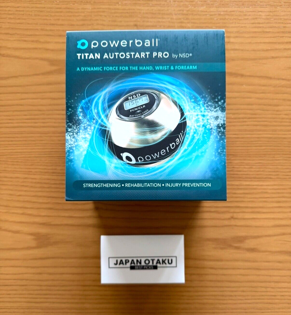 RPM Sports NSD Power ball TITAN AUTOSTART PRO Digital Counter Muscle Training