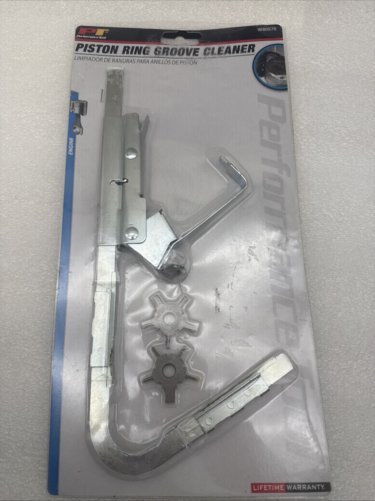 Performance Tool W80576 Piston Ring Carbon and Deposit Cleaning Tool *READ..