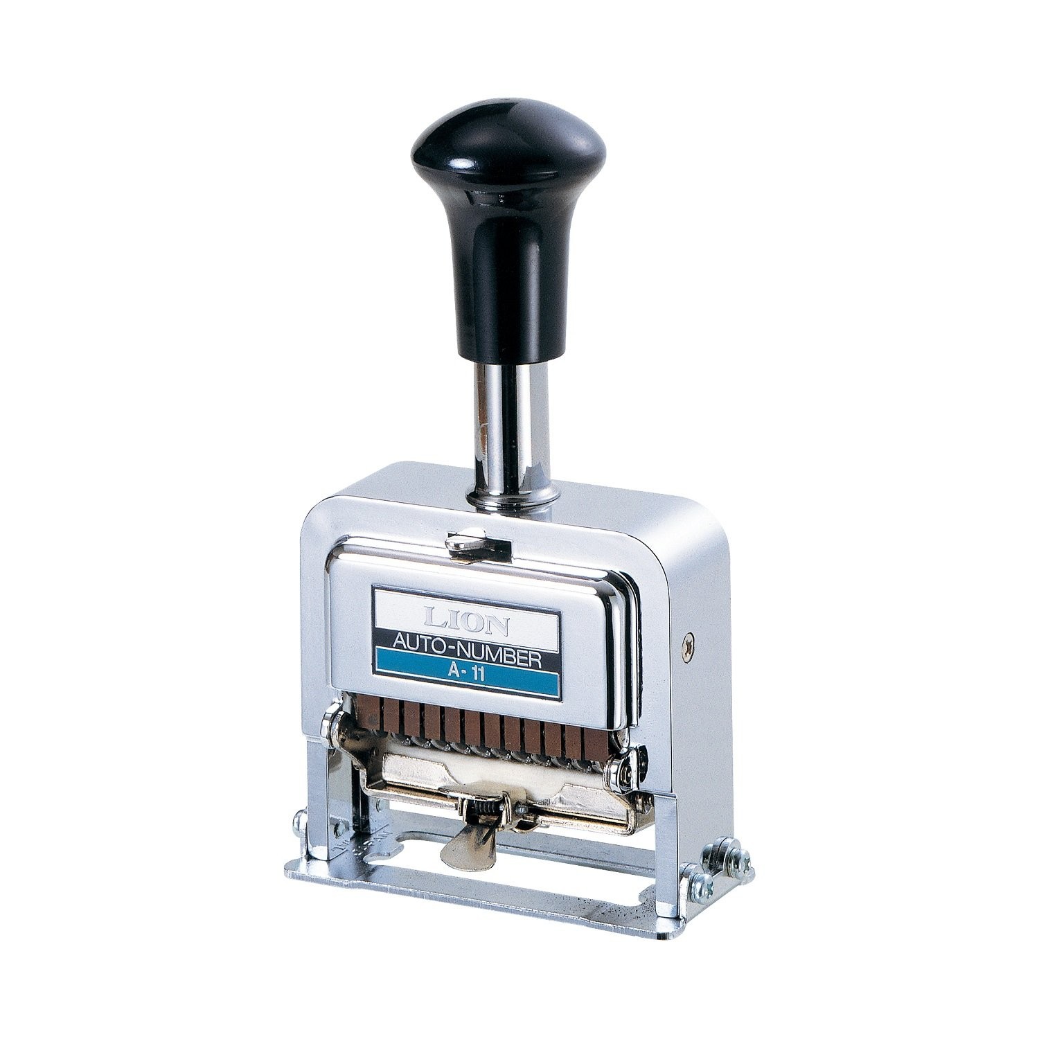 Lion Pro-Line Heavy-Duty Automatic Numbering Machine, 11-Wheel, (A-11)
