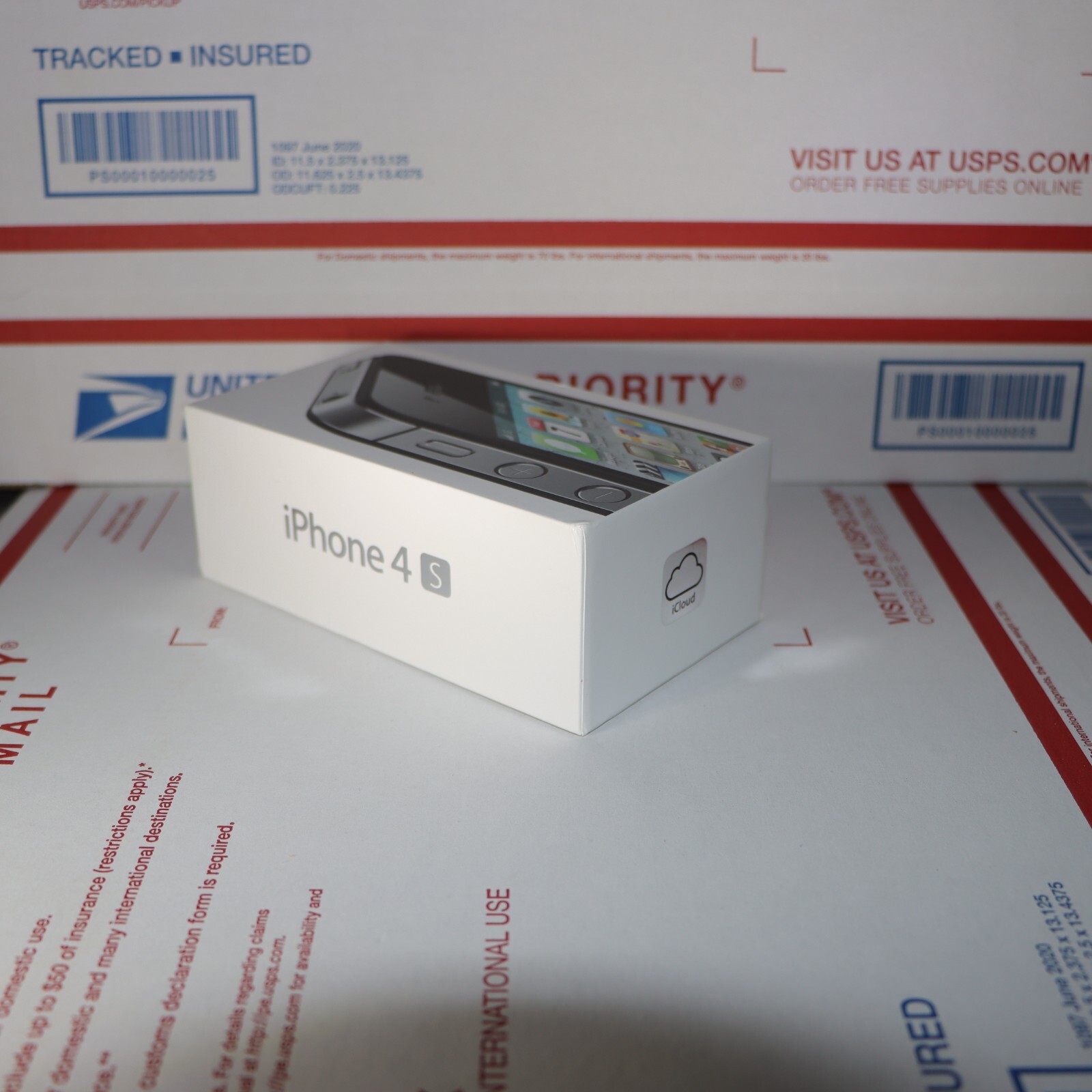 iPhone 4S 16GB White EMPTY BOX ONLY