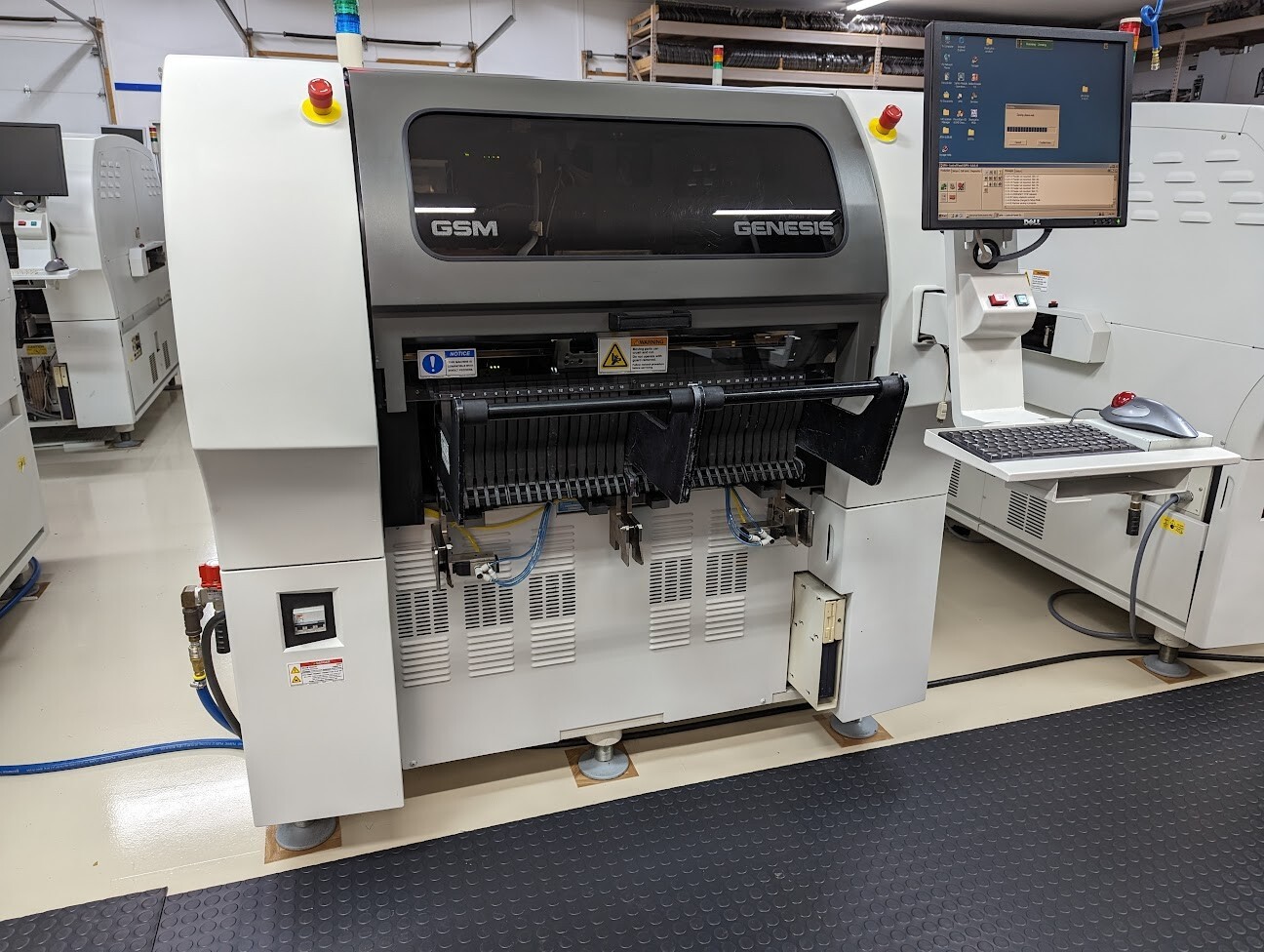 Universal Instruments Genesis GI-14D Multi-Function PCB Pick and Place Machine