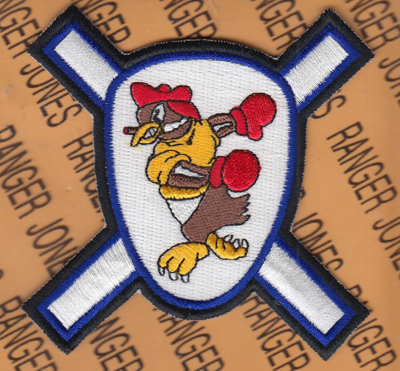 USAF Air Force 66th Weapons Squadron WPS ~3.75" patch c/e Black Border B