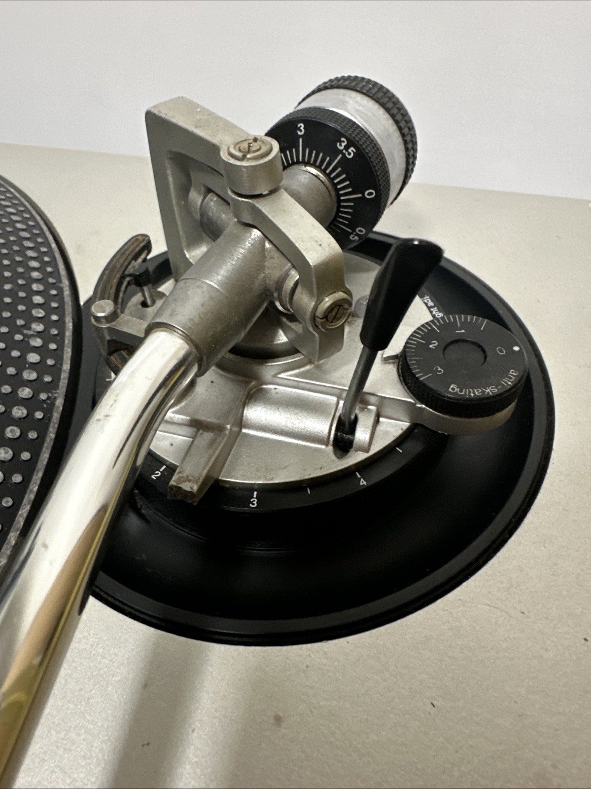 Technics SL-1200MK2 DJ Turntable - Silver Tested Working No Lid