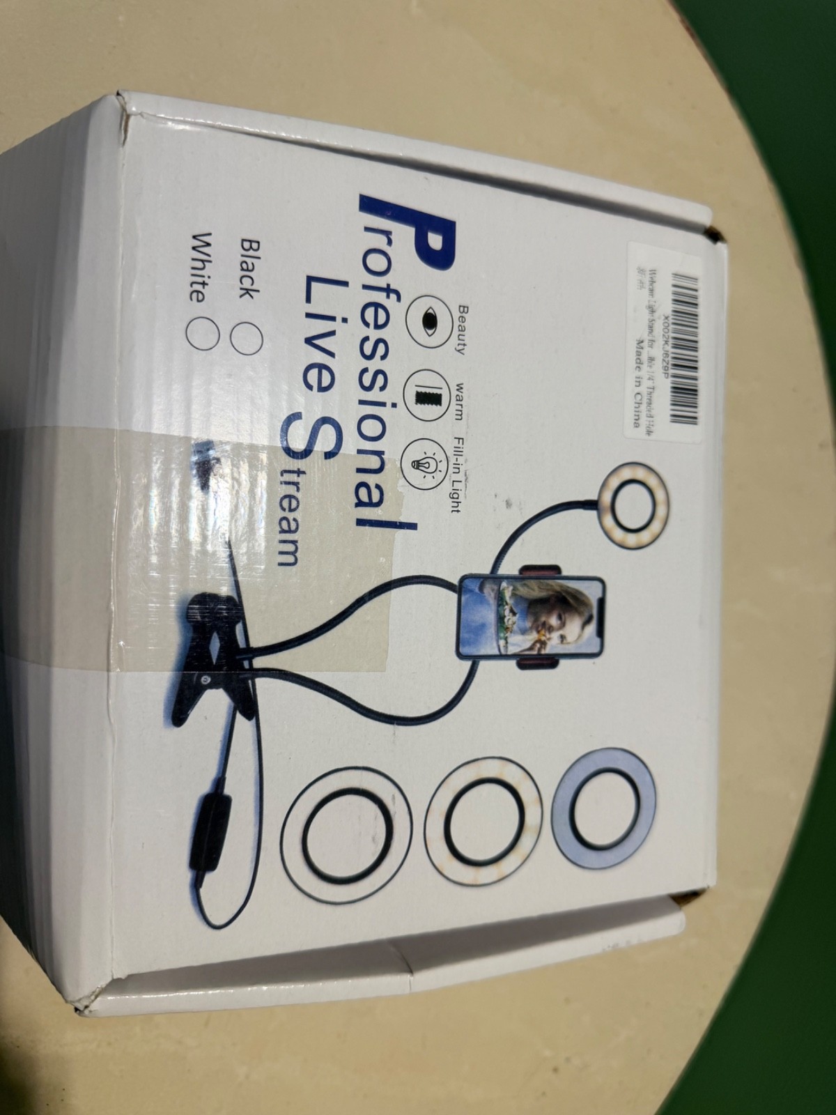 Professional Live Stream Ring Light