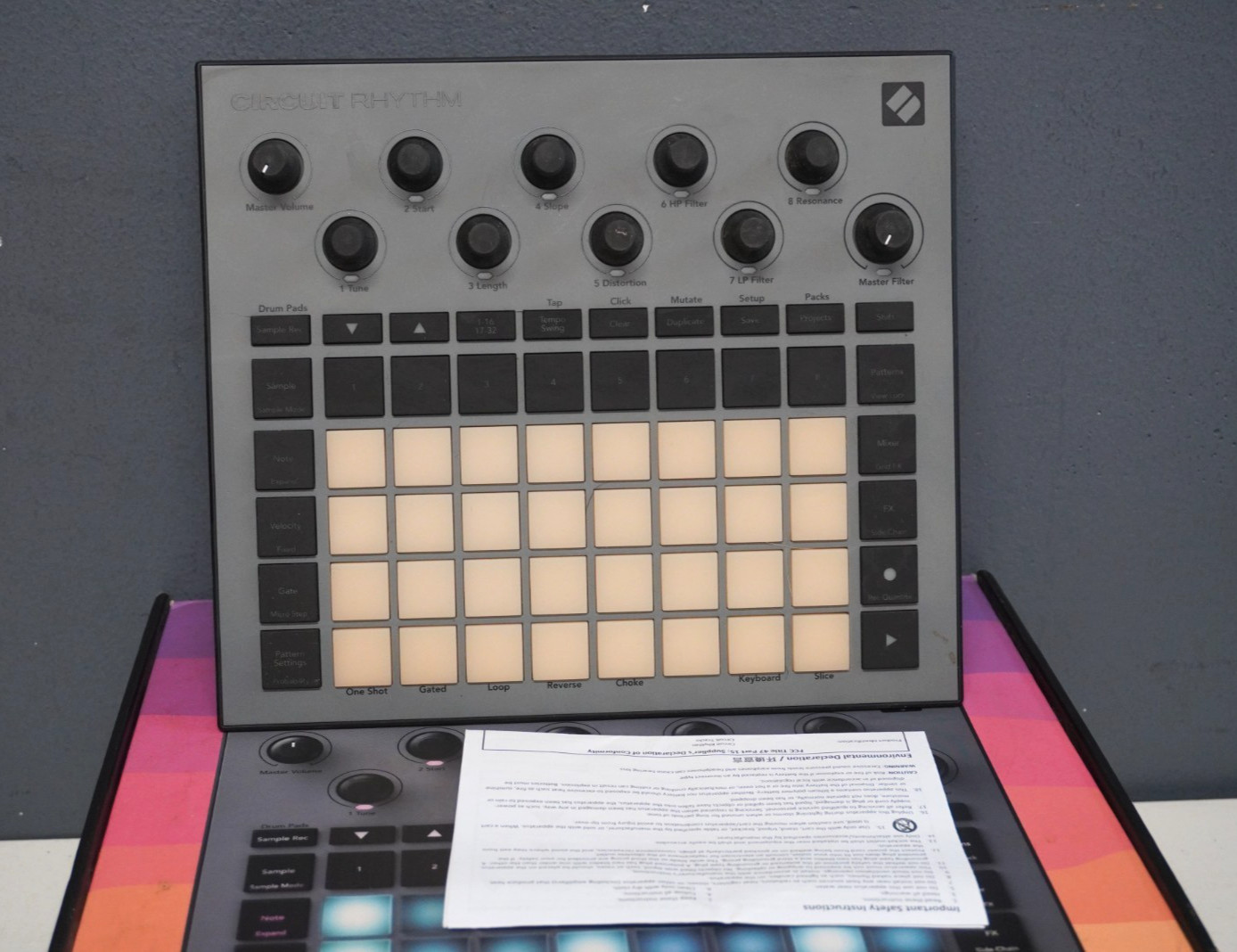 Novation Circuit Rhythm: Beatmaking Performance Sampler